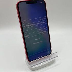 バッテリー83％iPhone14 128GB レッド SIMフリー超美品当日発送安心保証