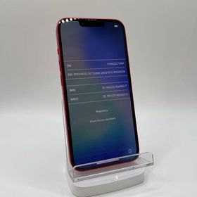 バッテリー91％iPhone14 128GB レッド SIMフリー超美品当日発送安心保証