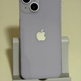 ○バッテリー80% SIMフリー iPhone14 128GB パープル