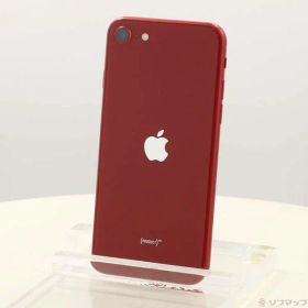 【中古】Apple(アップル) iPhone SE 第3世代 64GB プロダクトレッド MMYE3J／A SIMフリー 【344-ud】