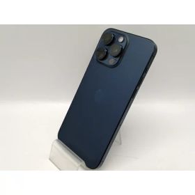 【中古】Apple 国内版 【SIMフリー】 iPhone 15 Pro Max 512GB ブルーチタニウム MU6X3J/A【大須アメ横】保証期間1ヶ月【ランクC】