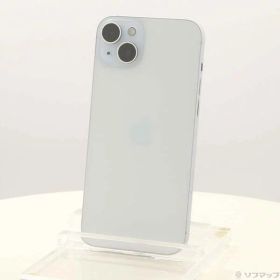 【中古】Apple(アップル) iPhone15 Plus 128GB ブルー MU0D3J／A SIMフリー 【344-ud】