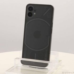 〔中古〕Nothing（ナッシング） Phone(1) 256GB ブラック A10400012 SIMフリー〔349-ud〕