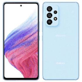 【中古】(美品)〈SIMフリー〉SAMSUNG Galaxy A53 5G 128GB オーサムブルー SC-53C【安心保証90日/赤ロム永久保証】GalaxyA53 本体 Android アンドロイド スマホ