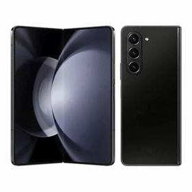 【中古】【安心保証】 Galaxy Z Fold5 SCG22[512GB] au ファントムブラック