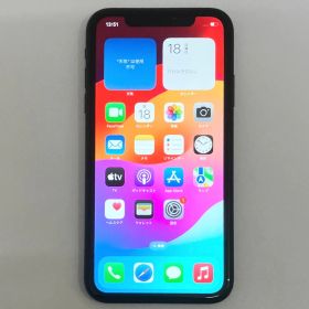 【美品】iPhone XR 128GB ブラック SIMフリー K-E22148