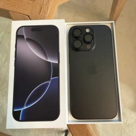 iPhone 16 Pro 128GB ブラックチタニウム SIMフリー