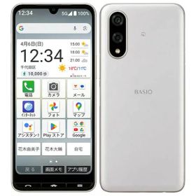 【中古】【安心保証】 BASIO active3 KYG04[64GB] au シルバー