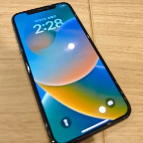 【通電確認済】Apple iPhone X 64GB スペースグレイ