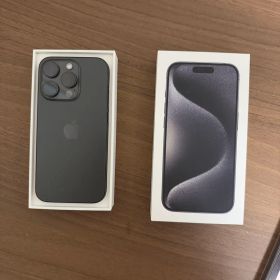 Apple iPhone15pro 256GB ブラックチタニウム SIMフリー