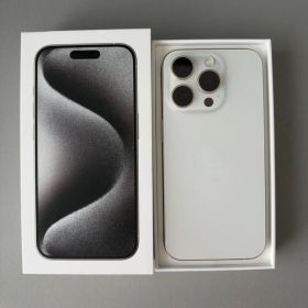 Apple iPhone 15 Pro 本体 256GB ホワイトチタニウム