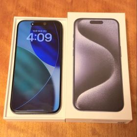 iPhone 15 Pro 512GB ブルーチタニウム