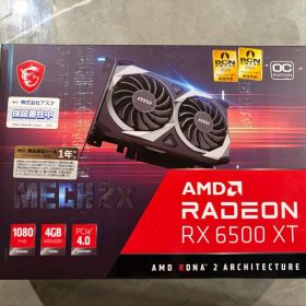 MSI Radeon RX 6500 XT MECH 2X 4G OC グラボ