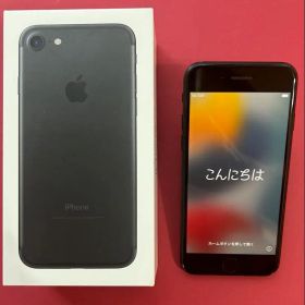 ♪箱付♪ Apple iPhone7 32GB ブラック SIMフリー