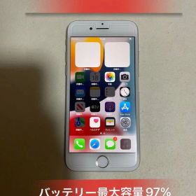 Iphone7 32GB シルバーSIMフリーバッテリー97%超美品