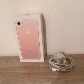 美品 Apple iPhone7 SIMフリー ローズゴールド