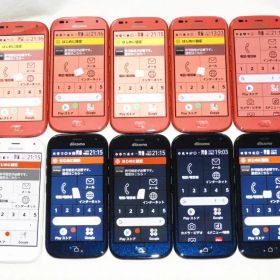 FCNT らくらくスマートフォン F-42A docomo 10台セット