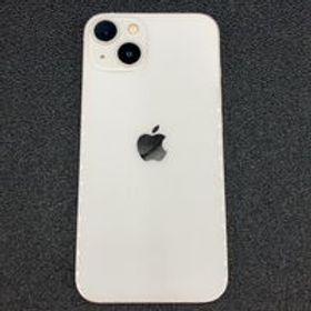 中古 【docomo版SIMフリー】Apple iPhone13 6.1インチ 256GB (スターライト) MLNJ3J/A 147341 状態： C:並品