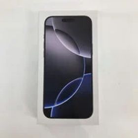 中古 【国内版SIMフリー】Apple iPhone16 Pro Max 256GB ブラックチタニウム MYWG3J/A 170339 状態： A:美品