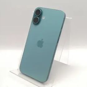 【中古】Apple 国内版 【SIMフリー】 iPhone 16 Plus 256GB ティール MXVL3J/A【高崎モントレー】保証期間１ヶ月【ランクB】