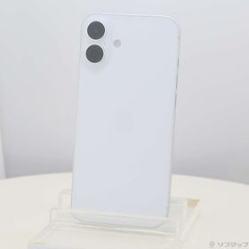 (中古)Apple iPhone16 Plus 128GB ホワイト MXVC3J/A SIMフリー(262-ud)