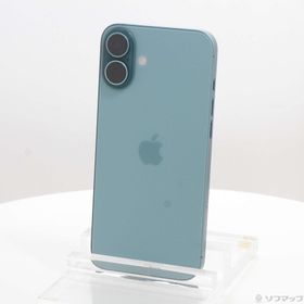 (中古)Apple iPhone16 Plus 128GB ティール MXVF3J/A SIMフリー(377-ud)