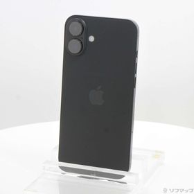 (中古)Apple iPhone16 Plus 256GB ブラック MXVG3J/A SIMフリー(198-ud)