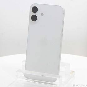 (中古)Apple iPhone16 Plus 128GB ホワイト MXVC3J/A SIMフリー(198-ud)