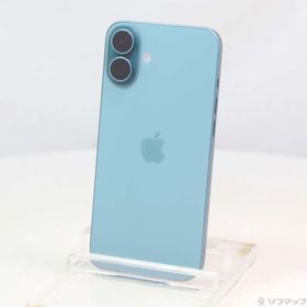 (中古)Apple iPhone16 Plus 256GB ティール MXVL3J/A SIMフリー(377-ud)