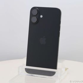 (中古)Apple iPhone16 Plus 128GB ブラック MXVA3J/A SIMフリー(276-ud)