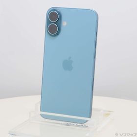 (中古)Apple iPhone16 Plus 128GB ティール MXVF3J/A SIMフリー(276-ud)