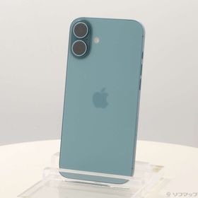 (中古)Apple iPhone16 Plus 256GB ティール MXVL3J/A SIMフリー(198-ud)