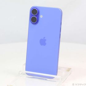 (中古)Apple iPhone16 Plus 128GB ウルトラマリン MXVE3J/A SIMフリー(262-ud)