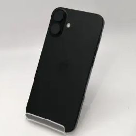 【中古】Apple 国内版 【SIMフリー】 iPhone 16 Plus 128GB ブラック MXVA3J/A【浜松駅前】保証期間１ヶ月【ランクA】