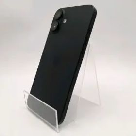 【中古】Apple 国内版 【SIMフリー】 iPhone 16 Plus 128GB ブラック MXVA3J/A【ECセンター】保証期間１ヶ月【ランクA】