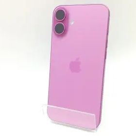 【中古】Apple 国内版 【SIMフリー】 iPhone 16 Plus 256GB ピンク MXVJ3J/A【熊本】保証期間１ヶ月【ランクA】