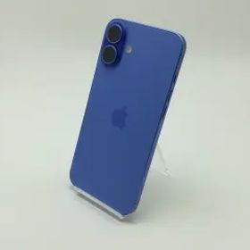 【中古】Apple 国内版 【SIMフリー】 iPhone 16 Plus 128GB ウルトラマリン MXVE3J/A【広島】保証期間１ヶ月【ランクA】