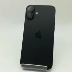 【中古】Apple 国内版 【SIMフリー】 iPhone 16 Plus 128GB ブラック MXVA3J/A【広島】保証期間１ヶ月【ランクA】