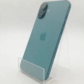【中古】Apple 国内版 【SIMフリー】 iPhone 16 Plus 128GB ティール MXVF3J/A【柏】保証期間１ヶ月【ランクA】
