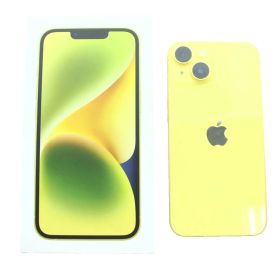 アップル Apple MR3Q3J/A iPhone 14 128GB 本体 ◯判定 イエロー 黄色 /MW ■GY18
