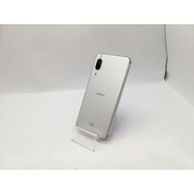【中古】SHARP 楽天モバイル 【SIMフリー】 AQUOS sense3 lite シルバーホワイト SH-RM12【府中ル・シーニュ】保証期間１ヶ月【ランクC】
