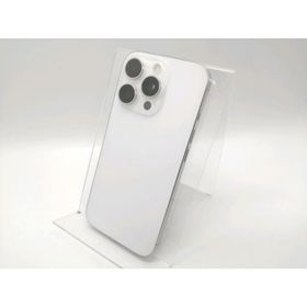 【中古】Apple docomo 【SIMフリー】 iPhone 16 Pro 128GB ホワイトチタニウム MYMW3J/A【スマーク伊勢崎】保証期間１ヶ月【ランクB】