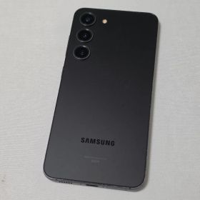 【液晶画面と背面美品】Galaxy S23 SIMフリー 判定○ au版 国内版