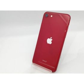 【中古】Apple au 【SIMフリー】 iPhone SE（第3世代） 64GB (PRODUCT)RED MMYE3J/A【大阪堂島】保証期間１ヶ月【ランクC】