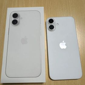 iPhone16 Plus 128GB 本体 ホワイト 美品
