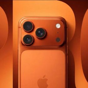 iphoneXS Max / 17PRO Max Cosmic Orange外装