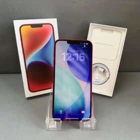 超美品 Appleストア版 SIMフリー iPhone14 Plus 128GB レッド色