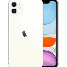 【中古】【安心保証】 iPhone11[64GB] docomo ホワイト