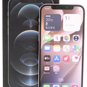 【Apple】アップル『iPhone12Pro/6.1inch/128GB/SIMロック解除済 au/シルバー』MGM63J/A 2020年10月発売 スマートフォン 1週間保証【中古】