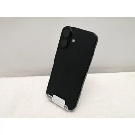 【未使用】Apple UQmobile 【SIMフリー】 iPhone 16 128GB ブラック MYDQ3J/A【仙台駅東口】保証期間3ヶ月